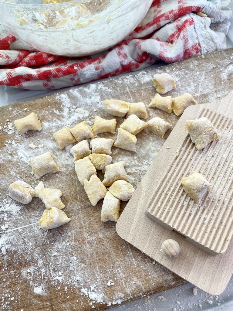 Gnocchi di zucca senza glutine e senza lattosio 