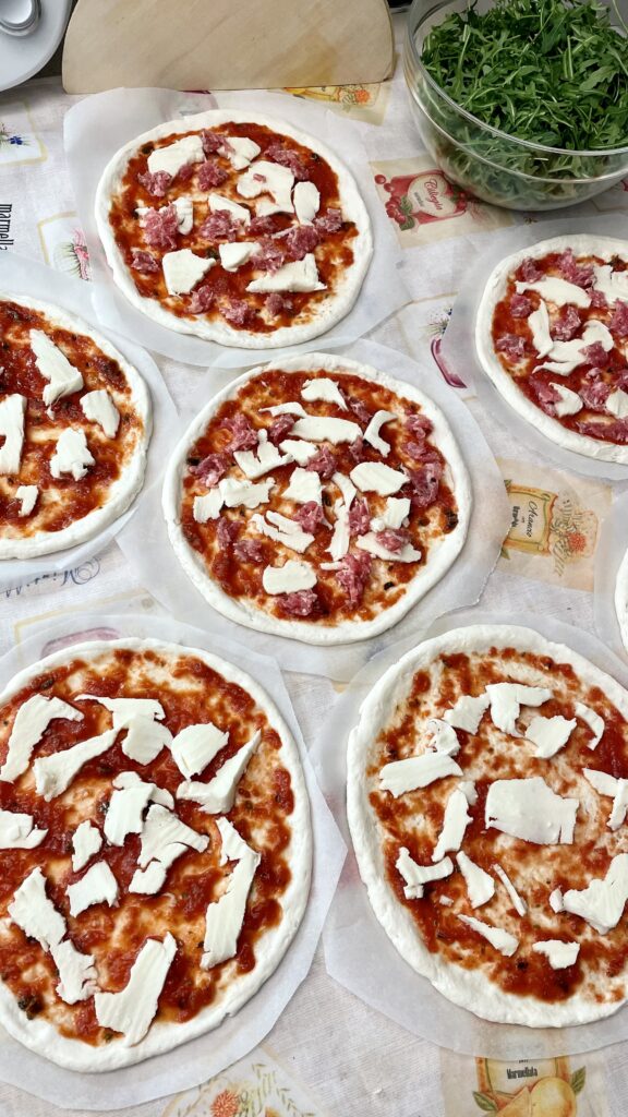 Pizza senza glutine cotta nel fornetto 