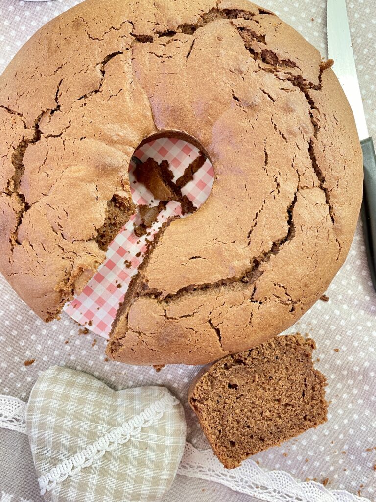 Ciambellone al cioccolato senza glutine 