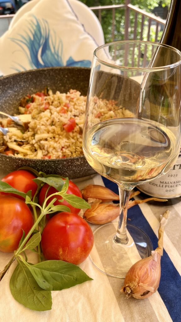 Insalata di riso vegetariana senza glutine 