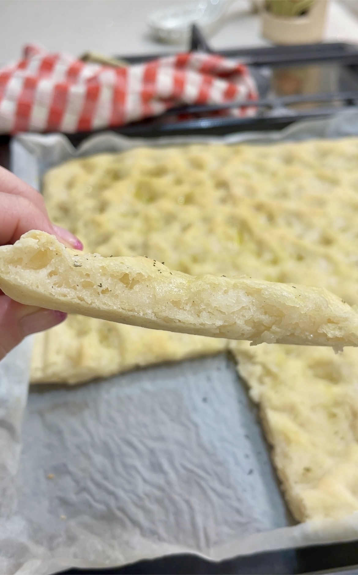 Focaccia senza glutine 