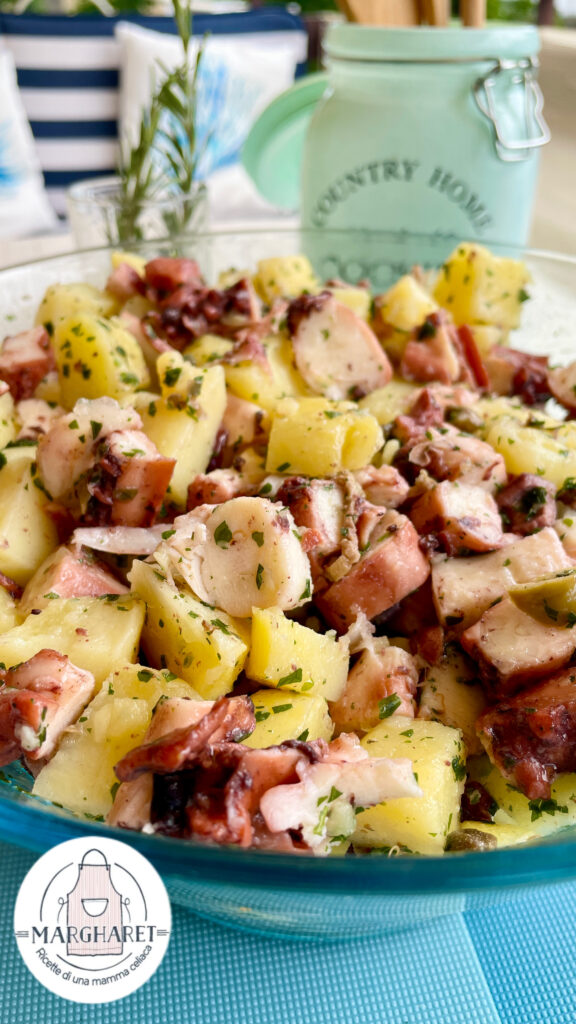 www.ricettediunamammaceliaca.it - insalata fredda polpo e patate www.ricettediunamammaceliaca.it - insalata fredda polpo e patate